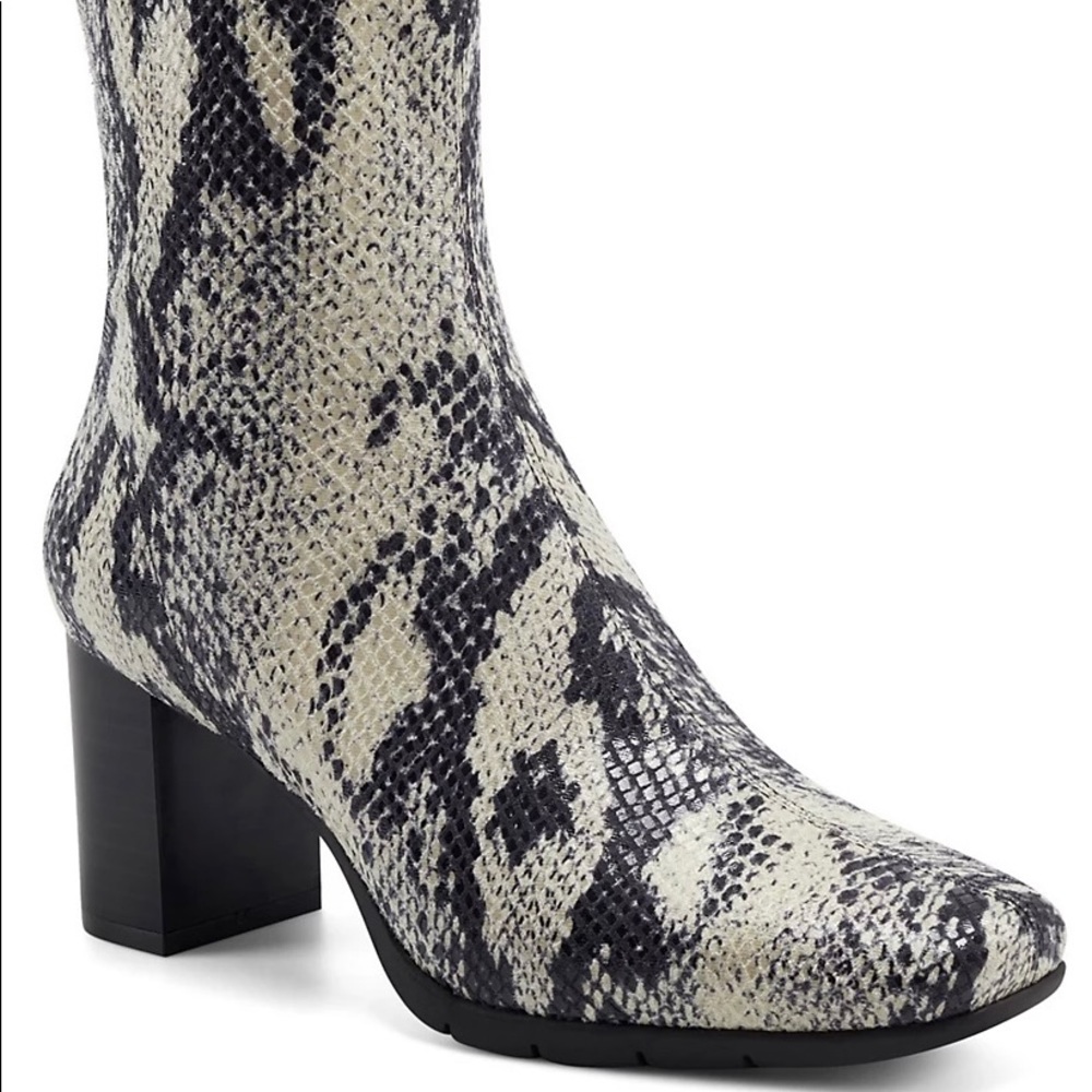 Miley Snakeskin Boot - Picture 2 of 2